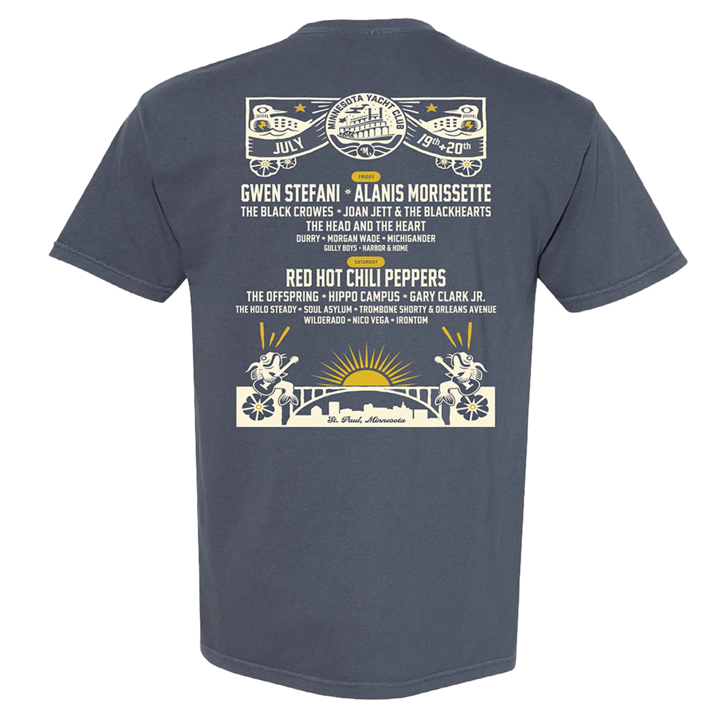 Captain's Wheel Lineup Tee