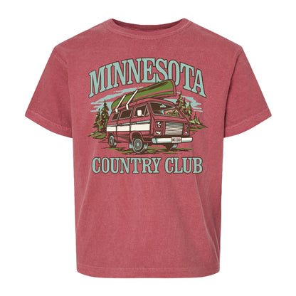 Youth Camper Van Lineup Tee