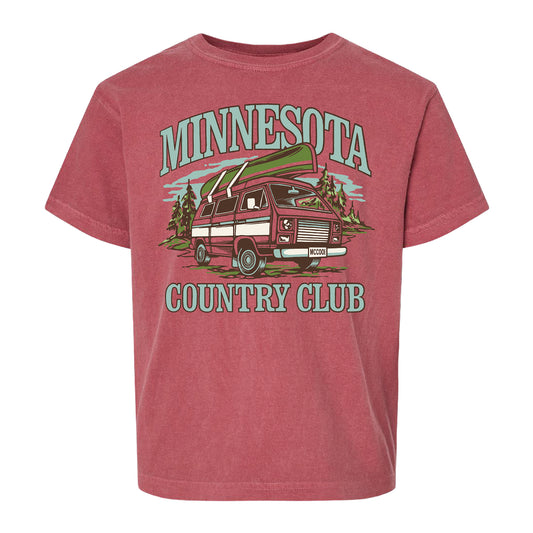 Youth Camper Van Lineup Tee