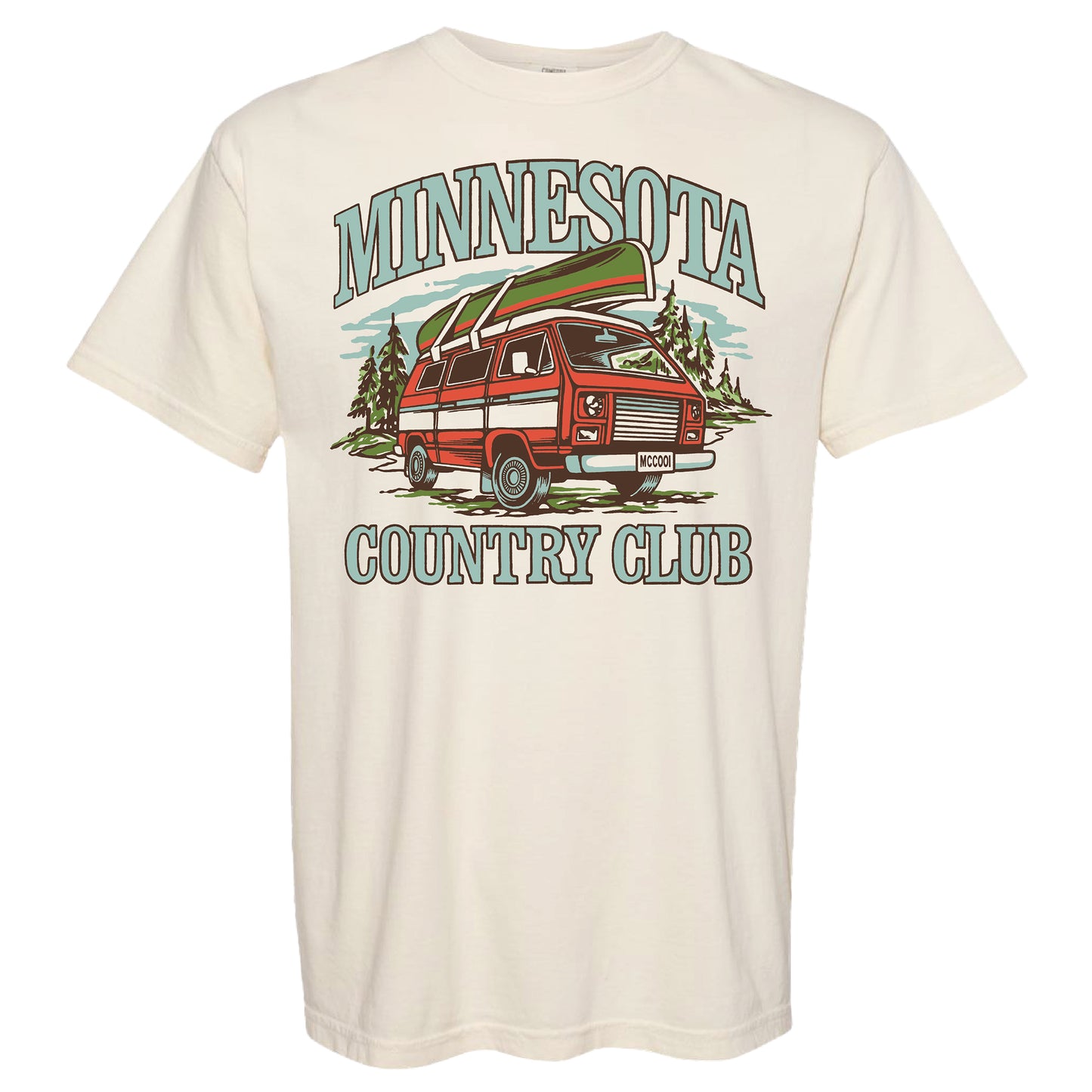 Camper Van Lineup Tee