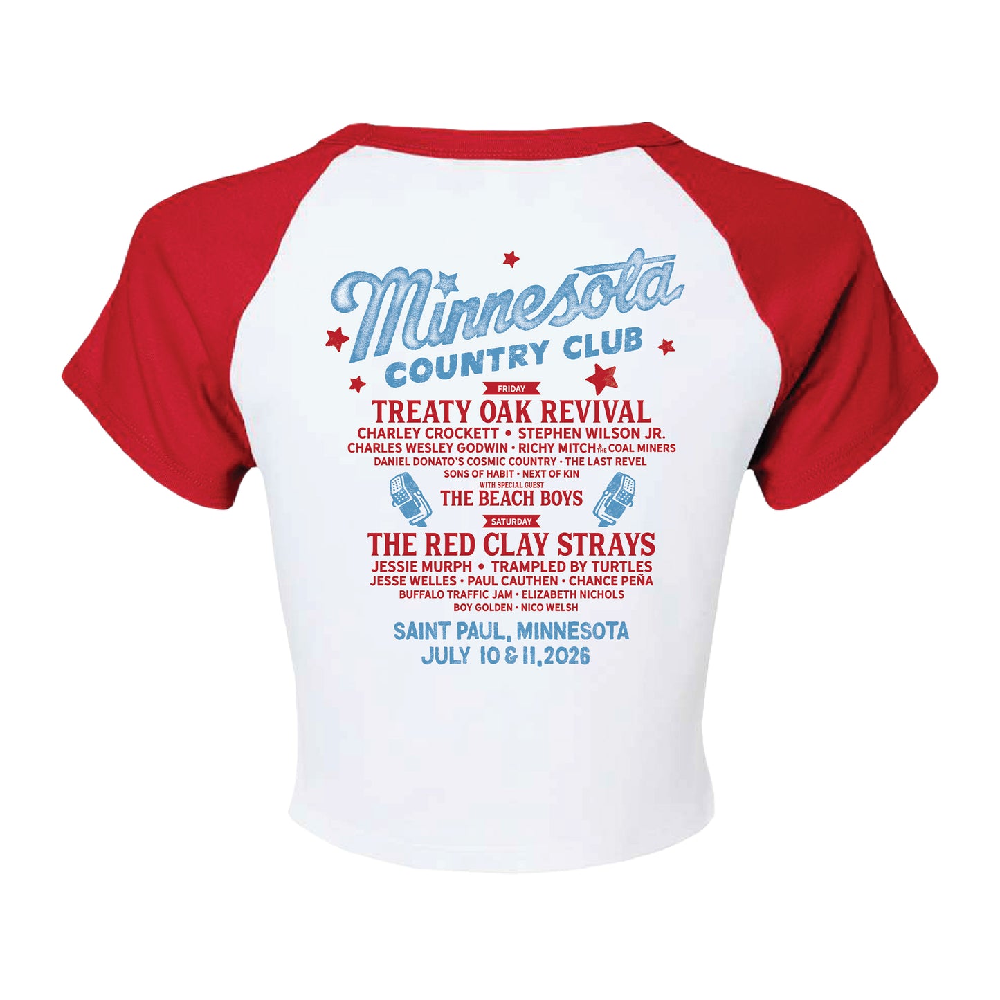 Star Lineup Baby Tee