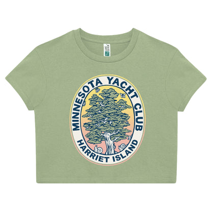 Women's Tree Lineup Crop Tee