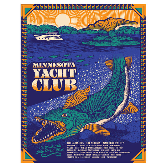 2026 Minnesota Yacht Club Commemorative Poster