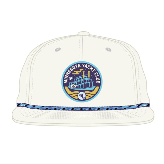 MYC Crest Flatbill Rope Hat